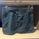 jean skirt Size 12 Photo 3