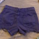 Free People Movement Free People Purple Jean Shorts Photo 4