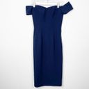 Dress the Population Midnight Blue Bailey Sweetheart Neckline Sheath Dress XS Photo 1