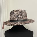 Juicy Couture  Leopard Print Fedora Hat One Size NWT Photo 3