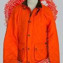 Polo  Ralph Lauren Solid Orange Saratoga Quilted Puffer Jacket NEW Large $325MSRP Photo 0