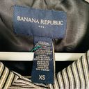 Banana Republic  Women's Gold & Black Striped Double Breasted Jacket Trench Coat Photo 4