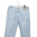 One Teaspoon  Awesome Baggies Diamonde Boyfriend Light Wash Distressed Denim 27 Photo 5