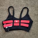 Forever 21 Black/Orange Cage Back Sports Bra, Women's XS Photo 0