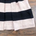 BCBGeneration  • Pleated Mini Skirt tan black stripe Dark Buff pockets full Photo 5