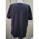 L.L.Bean  Performance Black Crewneck Poly Blend MidWeight Tee Size XLP Photo 2