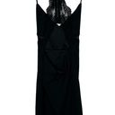 Michelle Mason  Revolve Black Lace Cocktail Spaghetti Strap Open Back Mini Dress Photo 9