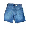 Gap  6” Shorts Size 4regular / 27 High Rise Low Stretch Cut Off Fray Medium Wash Photo 3