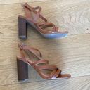 Top Moda  Strappy Sandals in Tan Photo 2