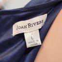 Joan Rivers  Luxe Blue Dress Feminine Sleeveless Multi Function Dress Sz 9 Photo 10