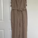 Mable Tan Ruffle Jumper Size M Photo 11