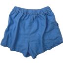 We Wore What  Blue High Rise Pull On Stretch Pocket Running Athletic Short Size XS Photo 1