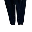 n:philanthropy  Rhinestone Distressed Jogger Sweatpants Black Size Medium Photo 8