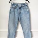 GRLFRND  Karolina Slim Cropped Jeans Raw Hem in Can You Feel It sz 26 Photo 0