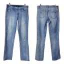 White House | Black Market  Jeans Straight Leg Crop Light Wash WHBM Women’s Size 6 Photo 9