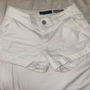 Aeropostale White Jean Shorts Midi Photo 0