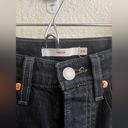 Levi's  Wedgie Icon Fit Black Jeans Size 24 Photo 3