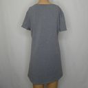 Natori Josie  Grey Swing Tunic Mini Dress T Shirt Photo 2