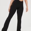 Aerie Black Crossover Flare Leggings Photo 0