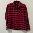 Krass&co THE VERMONT FLANNEL  Women's Classic Red Buffalo Flannel Shirt, Size S Photo 1