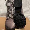 Charlotte Russe Grey Velvet Booties Photo 2