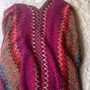 Shiraleah  DORA CAPE Bright vibrant crocheted colors oversized shawl cardigan NWT Photo 6