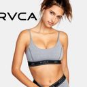 RVCA Base Bra Sports Bra Gray Size XL Photo 0