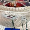 Orvis NWT  Chenille Cream Colored Pullover Super Soft Cozy Sweater Size Large Photo 1