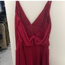 BCBGMAXAZRIA Cranberry Maxi Gown Photo 3