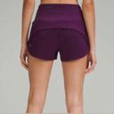 Lululemon NWOT  Speed Up High-Rise Lined Short 2.5" Size 8 Dramatic Magenta Plum Photo 1