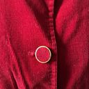 Talbots  Red Corduroy Blazer Jacket Photo 1