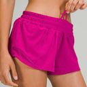 Lululemon  Hotty Hot Low Rise 2.5” Shorts Size 8 Ripened Raspberry Pink Photo 1