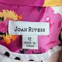 Joan Rivers Vintage  Vibrant Floral Blazer Jacket Women’s Size 12 Pink Yellow Photo 3