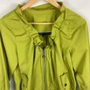 Anne Klein  Green Zip Front Jacket Size Medium Photo 1