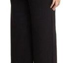 T Tahari  Women's Black Ponte Wide Leg Soft Pants Sz 4 Photo 1