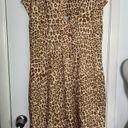 Pilcro  from Anthropologie leopard prints, sleeveless, V-neck mini dress. M Photo 11