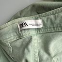 ZARA Light Green  Marine Straight Jeans Photo 1