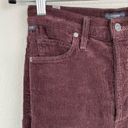 Citizens of Humanity  Olivia High Rise Slim Ankle Corduroy Pant in Raisin Size 25 Photo 6