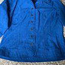 Dress Barn  blue button down shirt Photo 1