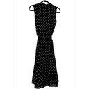 Jones New York Vintage 90s polka dot black dress size 8 Photo 1