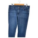 J.Jill  Jeans Womens 16 Denim Authentic Fit Slim Ankle Distressed Mid Rise Blue Photo 5