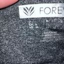 Forever 21  charcoal grey leggings with lower leg ruching detail size medium Photo 7