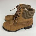 Call it spring  Lace Up Lined Boots Size 7 Photo 0