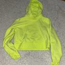 Lululemon  loungeful cropped hoodie electric lemon size 4 Photo 0