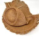 Treasure & Bond Treasure & Bon Camel Bow Floppy Straw Adjustable Beach Boho Summer Hat Photo 0