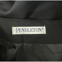 Pendleton  Skirt Womens 4 Black Pencil Straight Skirt 100% Wool Career Minimalist Photo 4