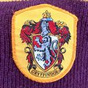 Harry Potter  Gryffindoor Scarf Purple Yellow Stripe 100% Lambs Wool 74 x 11 Photo 1