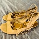 Indigo rd. Gadiva Lace Up Gladiator Sandal Flats Faux Suede Tan 8.5 M Photo 7