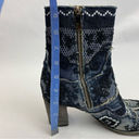 indigo. MARCODELLI BOOTS SUNDANCE COLLECTION WESTERN EMBROIDERED SZ 7 Photo 11