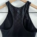 Lululemon  Diamond Grid Swim Top Active Top Black 4 Photo 3